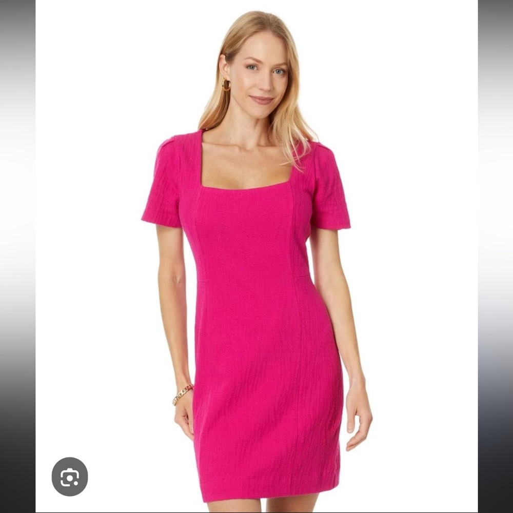 Lilly Pulitzer Pink Brinley Stretch Shift dress NWT’s sz M